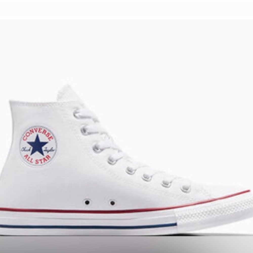 White High Top All Star Converse/Chuck Taylor Unisex